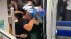 Les tensions dans le métro de Munich à quelques heures de la finale de Ligue des champions entre le PSG et l'Inter Milan, le 31 mai 2025.