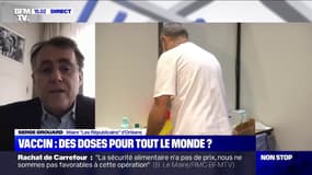 Serge Grouard (maire LR d'Orléans): "Il n'y a pas de problème de logistique (...) mais nous n'avons que 200 doses par jour, par centre"