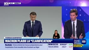 Emmanuel Macron plaide la "clarification" lors d'une conférence de presse ce mercredi 12 juin