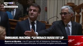 "La menace russe est là": Emmanuel Macron appelle à une coopération européenne approfondie