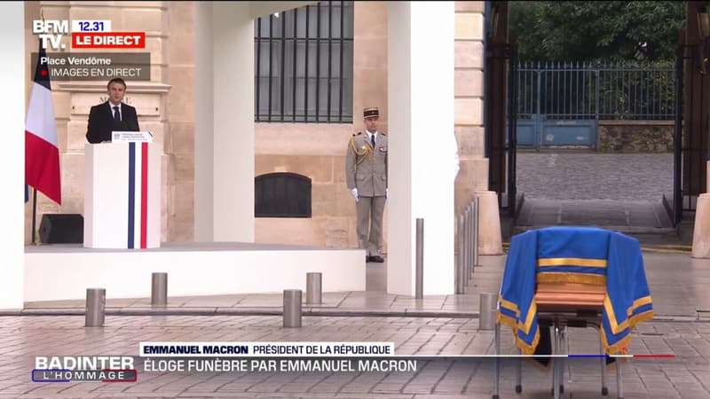 Hommage national à Robert Badinter: Emmanuel Macron fait le serment 
