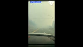 Canada: le village de Lytton, qui a frôlé les 50°C cette semaine, désormais en proie aux flammes