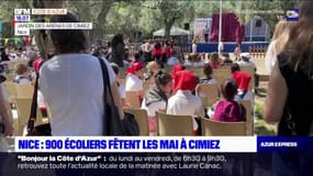 Nice: 900 écoliers célèbrent la "Fête des mai" aux arènes de Cimiez