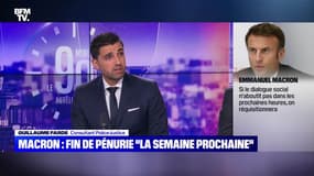 Emmanuel Macron: fin de pénurie "la semaine prochaine - 12/10