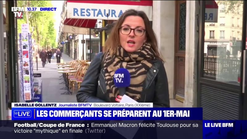 1er-Mai: les commerçants parisiens se préparent à la manifestation