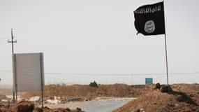 La bannière noire de Daesh (photo d'illustration). 