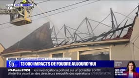 13 000 impacts de foudre aujourd'hui - 20/06