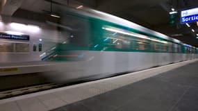 Dans le métro à Paris (photo d'illustration)