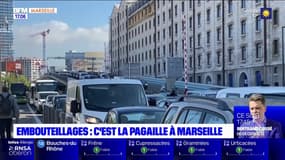 Marseille : les embouteillages sèment la pagaille 