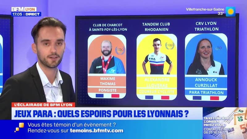 Jeux paralympiques: quels espoirs de médailles pour les Lyonnais et les Rhodaniens? (1/1)