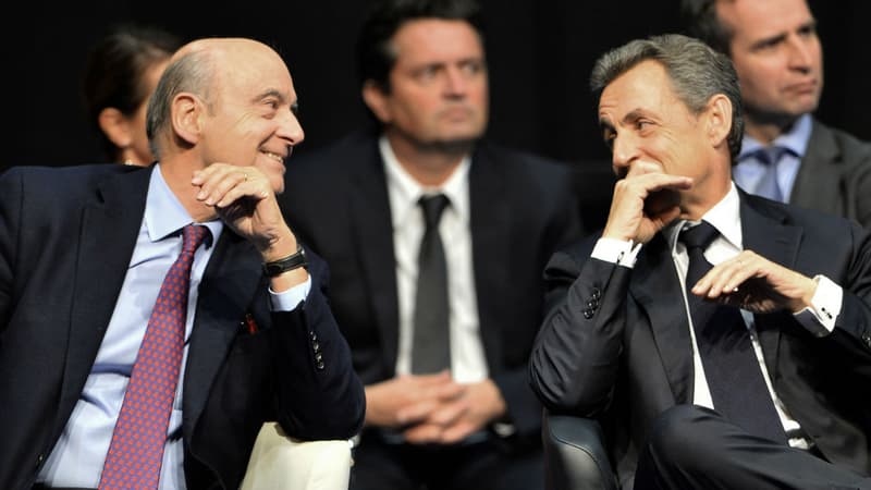 Alain Juppé et Nicolas Sarkozy