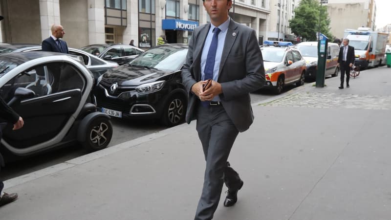 Julien Aubert, député du Vaucluse et candidat à la présidence de LR, le 27 mai 2019