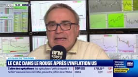 Alerte traders : Le CAC dans le rouge après l’inflation US - 13/02