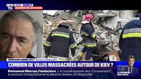 Bernard-Henri Lévy: "Quand on vise indistinctement des civils, ça s'appelle un crime contre l'humanité"