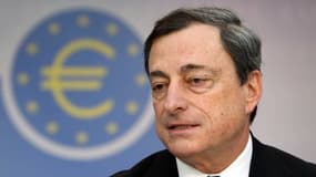 Mario Draghi, lors de la conférence de la BCE de décembre dernier.