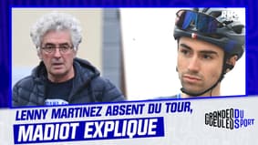 Tour de France : Madiot explique pourquoi il ne prend pas Lenny Martinez 