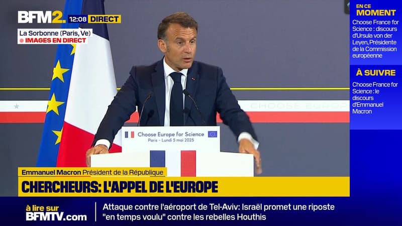 Emmanuel Macron souhaite une Europe qui 
