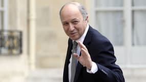 Laurent Fabius, ministre des Affaires étrangères, arrivant à l'Elysée, le 17 novembre 2012.