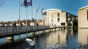 La mairie de Reikjavik, en Islande, en octobre 2017
