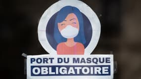 Le port du masque anti-Covid obligatoire (illustration)