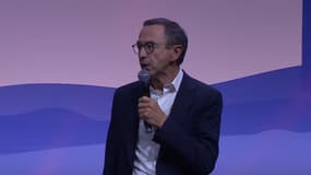 Bruno Retailleau (LR) lors de son discours de rentrée, le 7 septembre 2025.