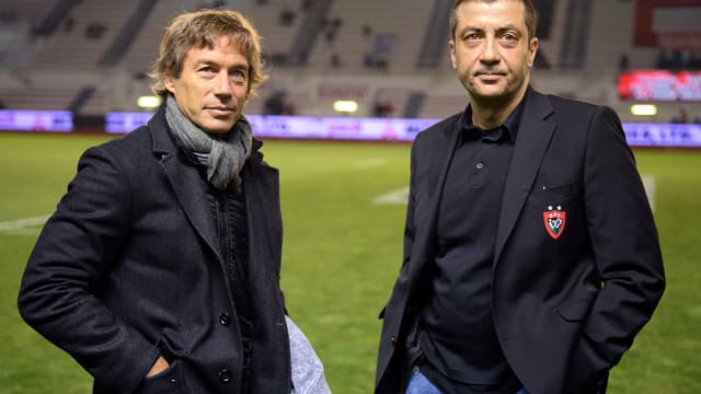 Diego Dominguez et Mourad Boudjellal