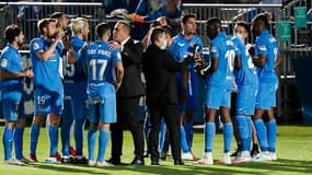 Les joueurs de Fuenlabrada