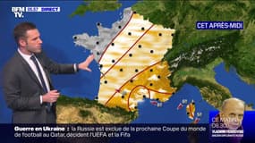 La pluie fait son retour par l'Ouest ce mardi