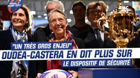 Mondial 2023 : "Un très grand enjeu" Oudéa-Castéra évoque le dispositif sécuritaire pour l'événement