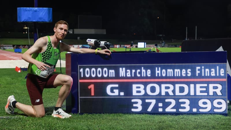 Un chrono jamais vu: le FranÃ§ais Gabriel Bordier signe la meilleure performance mondiale de tous...