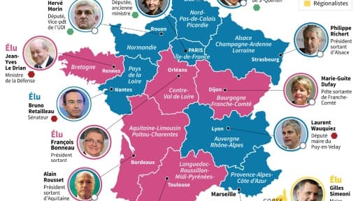 Election des présidents de région en France métropolitaine Election des présidents de région en France métropolitaine