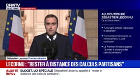 "Prendre le temps de bâtir un bon budget n'est pas une faiblesse", déclare le Premier ministre, Sébastien Lecornu