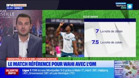 Ligue 1: Elye Wahi en lumière avec l'OM à Montpellier