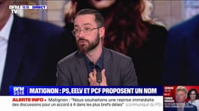 Présidence de l'Assemblée nationale: "On a pas le droit d'échouer", déclare David Guiraud (député LFI-Nouveau Front populaire du Nord)