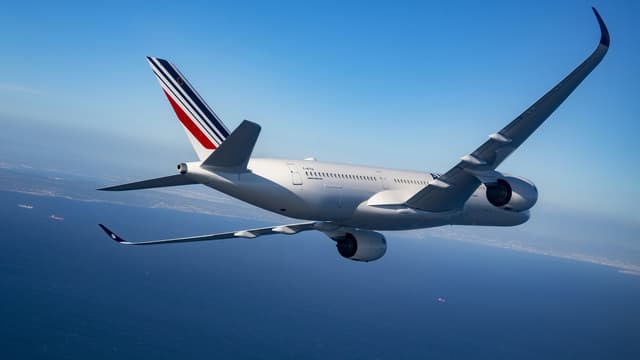 L'Airbus A350 d'Air France