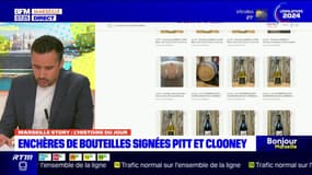 Marseille Story: une vente aux enchères de bouteilles des domaines de Brad Pitt, George Clooney et George Lucas