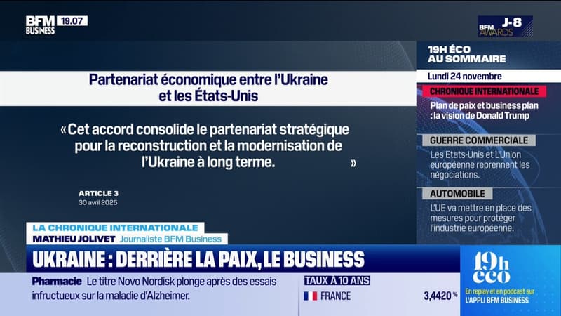 Ukraine : derrière la paix, le business