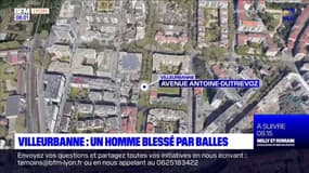 Villeurbanne: un homme blessé par balles, une enquête ouverte