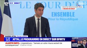 Gabriel Attal: pour ces élections législatives, "il n'y a que trois alternatives claires" 