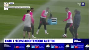 Ligue 1: le PSG croit encore au titre