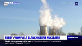 Centrale du Bugey: l'association "Sortir du Nucléaire Bugey" dénonce le projet d'installation d'une blanchisserie