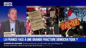 Crise sociale: "Les Français ont le sentiment que les écarts se sont accrus", observe Jérôme Fourquet, (Ifop)