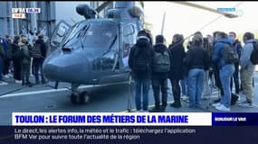 Toulon: le forum des métiers de la Marine nationale a eu lieu ce mardi