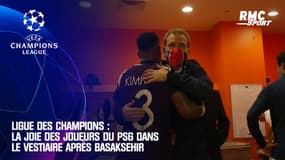 Ligue des champions : La joie des joueurs du PSG dans le vestiaire après Basaksehir