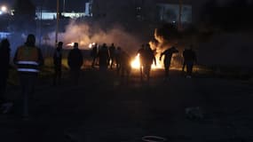 Manifestations à Ramallah, en Palestine, le 14 avril 2022