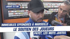 Immeubles effondrés à Marseille : Le soutien de Payet et Tudor "à ceux qui sont dans l'attente"