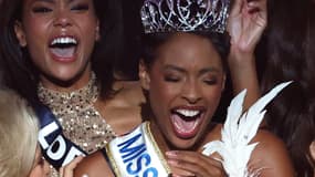 Miss France 2025, Angelique Angarni-Filopon, Miss Martinique, élue le 14 décembre 2025 à Poitiers. 