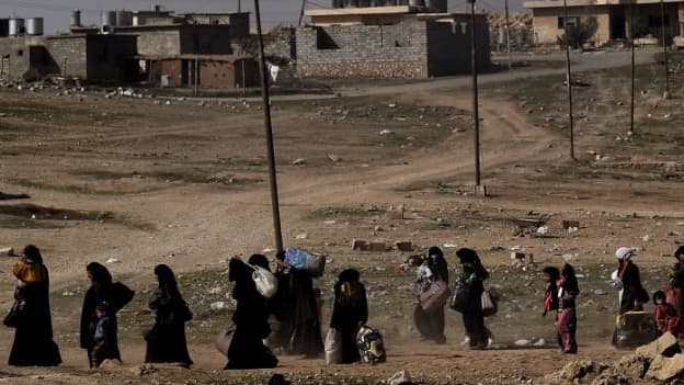 Les centaines de personnes ont été exécutées par des jihadistes.