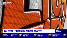 Lyon City : J'ai testé: Faire mon propre graffiti.