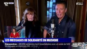 Bruce Springsteen , "No Pata Pata"... Les messages de solidarité se font en musique à travers le monde